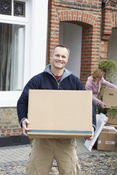 People using selfstorage Bow for organized household belongings
