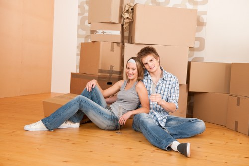 Secure storage units suitable for students in Bow