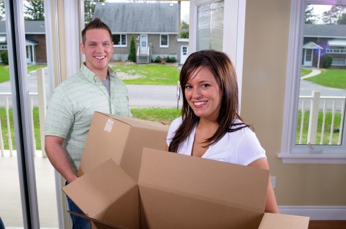Clean and secure furniture storage facility in Bow