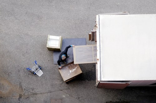 Business records being sorted for document storage in Bow