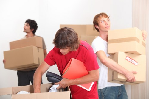Organized storage space representing Bow self storage services