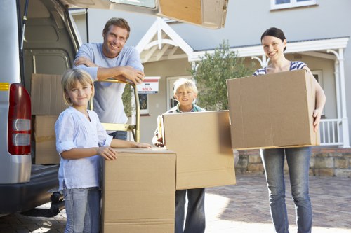 Safe packing and handling for removals in Bow