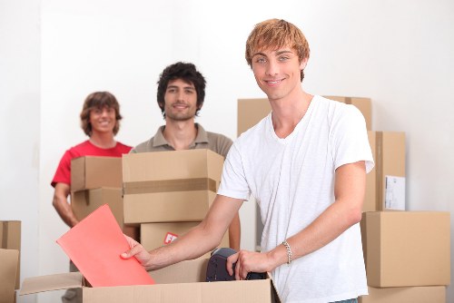 Business stock stored safely in a short-term storage facility in Bow